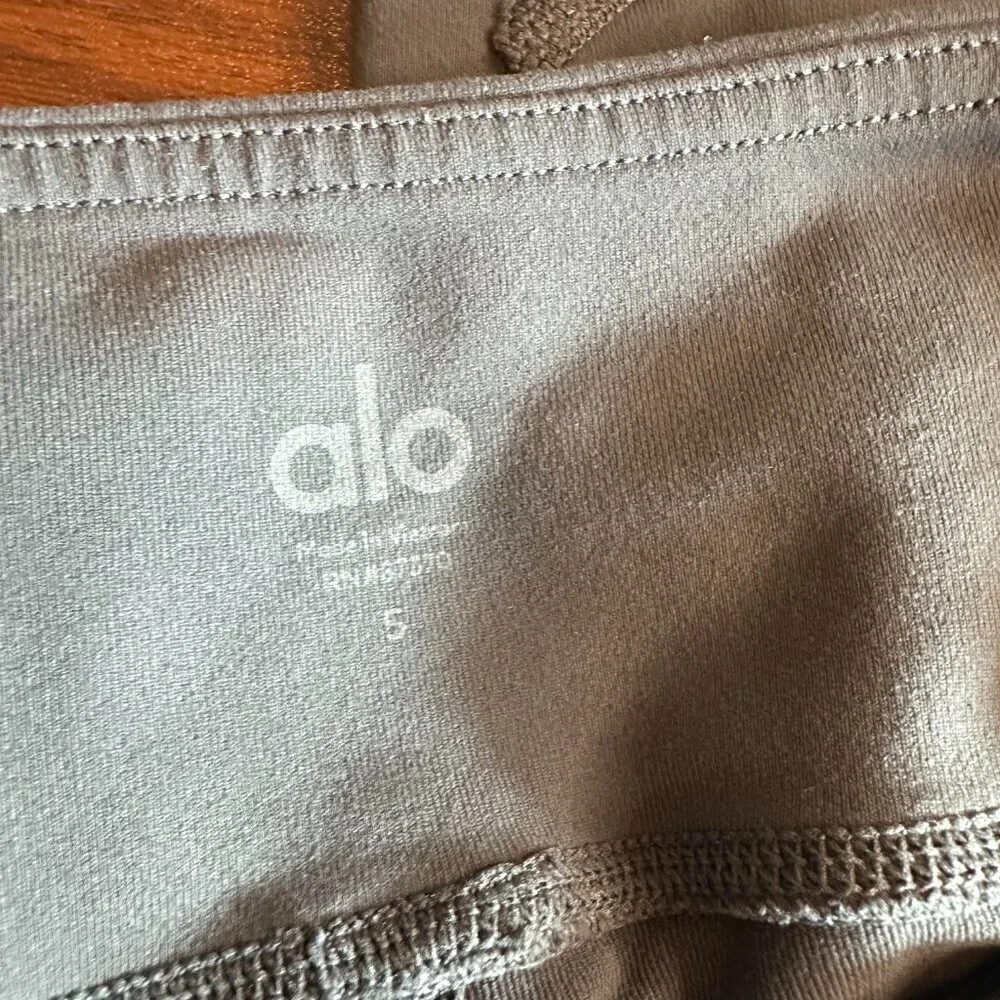 Alo Multi Legging Mid Rise Sporty Moto Mesh Paneling Pant - Small